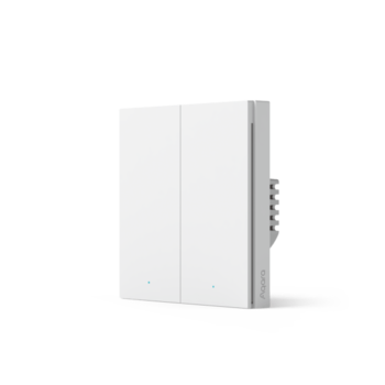 Умный выключатель Aqara Smart wall switch H1 (no neutral, double rocker) WS-EUK02