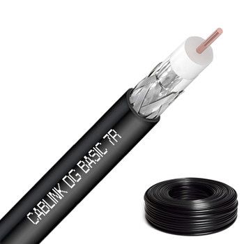 Кабель CabLink DG Basic 7R RG-6, PE, черный