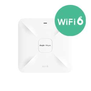 Точка доступа RG-RAP2260(E) Wi-Fi 6, 1*1Гб/с + 1*2.5Гб/с сетевые порты, до 3200Мб/с, потолочная
