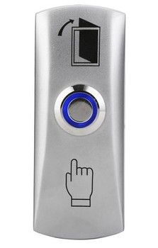 AT-H805A LED кнопка выхода металлическая накладная c LED подсветкой