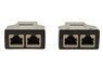 Удлинитель HDMI Extender, передача HDMI до 30м, двойной RJ45 CAT5E CAT6 UTP, 1080 P