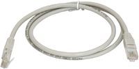 Патч-корд UTP категория 5e LSZH серый (1м) PC-LPM-UTP-RJ45-RJ45-C5e-1M-LSZH-GY
