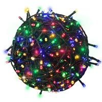 Гирлянда CADENA, 100 крупных LED, 10 метров, многоцветная, с контроллером, 18024N