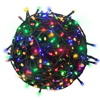 Гирлянда CADENA, 100 крупных LED, 10 метров, многоцветная, с контроллером, 18024N