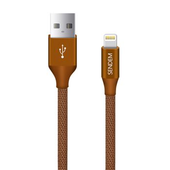Кабель USB 2.1A SENDEM M6 (IOS LIGHTING) 1.2М