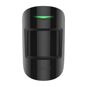 Ajax CombiProtect (black) извещатель оптико-электронный и поверхностный звуковой радиоканальный