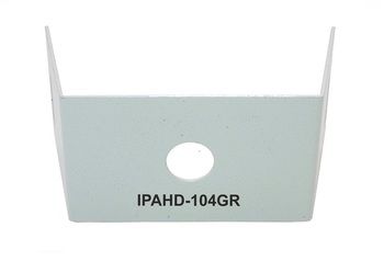 Кронштейн мини IPAHD-104GR для 1 камеры на столб под СИП-ленту, 150мм, серый
