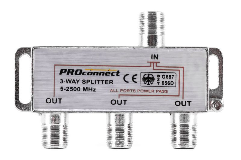 Делитель 1:3 (5-2400Mhz) LVS 3P
