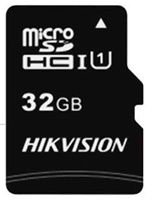 Карта памяти Hikvision microSDHC 32Gb Class10 HS-TF-C1(STD)/32G/ZAZ01X00/OD без адаптера