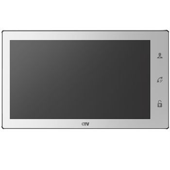 CTV-M4102AHD Цветной монитор видеодомофона 10" с Touch Screen, сенсорным управлением, поддержкой облачного сервиса P2P и встроенным регистратором, microSD 128Gb, LAN/Wi-Fi