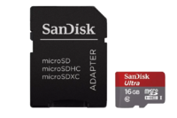 Карта памяти SanDisk microSDHC 16 Гб