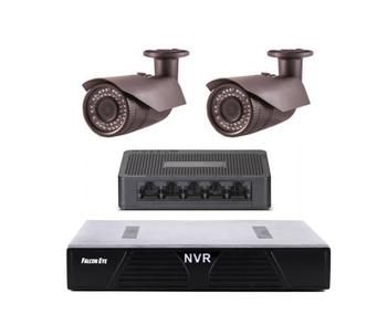 Комплект IP видеонаблюдения Falcon Eye FE-NR-2104 / 2 камеры UVIP20T-JTB40