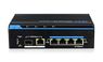UTP7204E-POE-A1 6 портовый промышленный PoE коммутатор неуправляемый