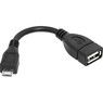 Шнур USB-microUSB 8см. Defender. Для подключения внешних носителей к мобильным устройствам