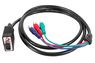 Шнур VGA plug - 3RCA 1.5m Rexant