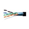 FTP 4x2x24AWG out/Cu кабель витая пара, 4 пары AWG 24 Cat.5е экранированный, внешний, жилы медь