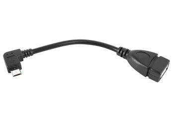 Шнур-переходник microUSB - USB 2.0 (Female)
