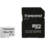 Карта памяти TS128GUSD300S-A Transcend 128GB microSDXC Class 10 с SD адаптером