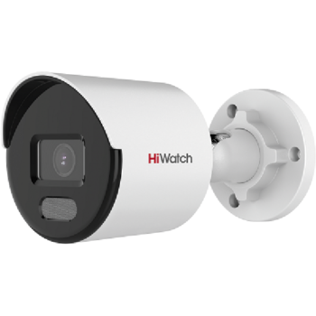 DS-I450L(C)(2.8mm) HiWatch 4Мп уличная цилиндрическая IP-камера с LED-подсветкой до 30м и технологией ColorVu