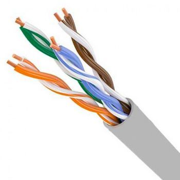 Кабель связи витая пара U/UTP кат.5е 4х2х24AWG solid LSZH (305м) ITK LC1-C5E04