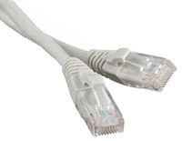 Патч-корд UTP категория 5e LSZH серый (2м) PC-LPM-UTP-RJ45-RJ45-C5e-2M-LSZH-GY