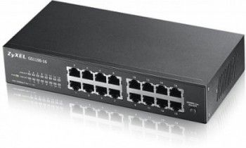 Коммутатор ZYXEL GS1100-16 (GS1100-16-EU0101F) 16-портов