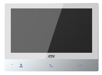 CTV-M4701AHD (белый) цветной монитор видеодомофона 7"