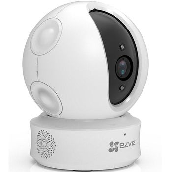 EZVIZ C6C ez360 (CS-CV246-A0-3B1WFR) 1Мп внутренняя поворотная 360° Wi-Fi камера c ИК-подсветкой до 10м 1/4' CMOS матрица; объектив 4мм; угол обзора 90°; ИК-фильтр; 0.02лк F2.2; DWDR, 3D DNR; встроенный микрофон и динамик; поворот по горизонтали 340°