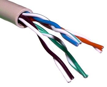 Кабель (провод) ParLanT U/UTP категория 5e 4х2х0.52 PVC