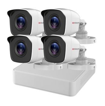 Комплект видеонаблюдения для дачи DVR-104P-G / DS-T200S 4 камеры