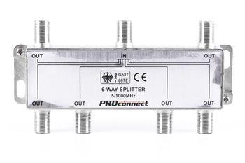 Делитель 1/6 TV SAH 611F