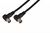 Шнур TV PLUG - TV JACK REXANT угловой 1.5 М