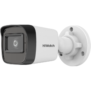 IPC-B040 (2.8mm) HiWatch 4Мп уличная цилиндрическая IP-камера с EXIR-подсветкой до 30м и микрофоном