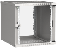 LWE3-09U53-GF Шкаф LINEA WE 9U 550x350мм дверь стекло серый