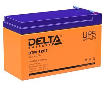 Аккумулятор 1207 Delta DT (12В 7Ач)