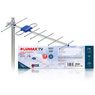 Антенна LUMAX DA2213А, уличная, активная, усиление до 25 дБ, DVB-T, DVB-T2, цифровая