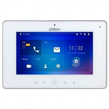 DH-VTH5221DW Монитор видеодомофона IP 7" с  возможностью просмотра IP камер