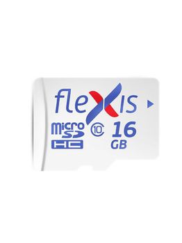 Flexis microSDHC 16GB карта памяти class10 U1 R/W 80/45 MB/s без адаптера