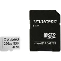 Карта памяти TS256GUSD300S-A microSDXC 256 Гб с SD-адаптером