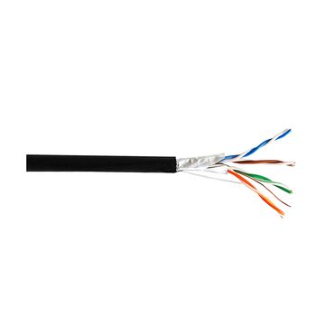 FTP 4x2x24AWG out/Cu кабель витая пара, 4 пары AWG 24 Cat.5е экранированный, внешний, жилы медь