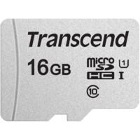 Карта памяти TRANSCEND TS16GUSD300S microSDHC 16 ГБ