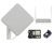 Комплект 4G интернета PETRA UniBox / MICRODRIVE TANDEM-4GT-OEM 4G/3G РОУТЕР CAT6 / KEENETIC Wi-Fi до 100 м2