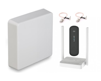 Комплект 4G интернета KAA15-1700/2700 / ZTE MF79RU / KEENETIC Wi-Fi до 100 м2