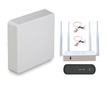 Комплект 4G интернета KAA15-1700/2700 / ZTE MF79RU / SM-Link 1626 Wi-Fi до 100 м2