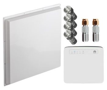Комплект 4G интернета KAA20-1700/2700 / Huawei E5186 CAT6 до 100 м2