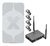 Комплект 4G интернета AGATA-2F MIMO 2x2 / Kroks Rt-Cse e6 CAT6 до 100 м2
