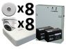 Комплект видеонаблюдения HiWatch DS-H208QA / 8 камер DS-T203(B) (2.8 mm) с резервным питанием