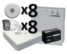 Комплект видеонаблюдения HiWatch DS-H208QA / 8 камер DS-T200L (3.6 mm) с резервным питанием