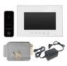 Комплект видеодомофона Tantos Marilyn HD Wi-Fi s (white) / iPanel 2 (Black) HD / электромеханический замок Lock-E01