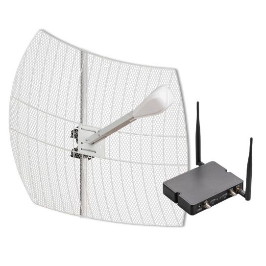Комплект 4G интернета KNA24-1700/2700 / Kroks Rt-Cse m6 CAT6 Wi-Fi до 100 м2